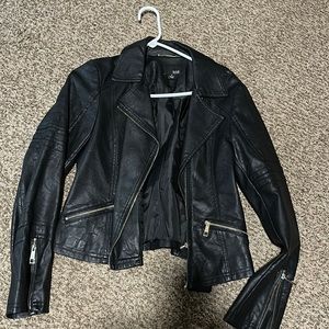 Women’s faux leather jacket